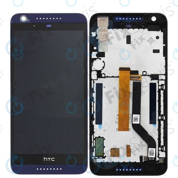 HTC Desire 626G Dual SIM - LCD Display + Touch Screen + Frame (Navy Blue) TFT