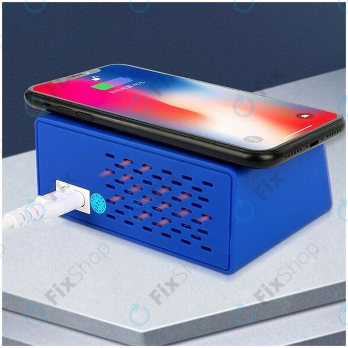 Mechanic iCharge 8 Pro - USB Charging Station with USB-C, USB 3.0 & Wireless Charger