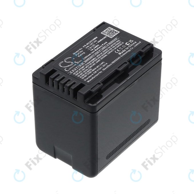 Battery for Panasonic HC-550EB, 4040mAh, Li-Ion, 3.6V, VW-VBT380, HQ