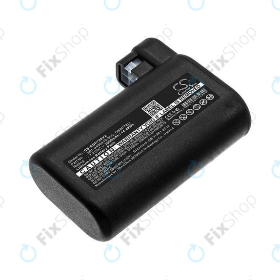 AEG RX-series, Electrolux E, P-series - Battery S91-0400410-SU2, OSBP72LI, OSBP72LI25 Li-Ion 7.2V 2000mAh HQ