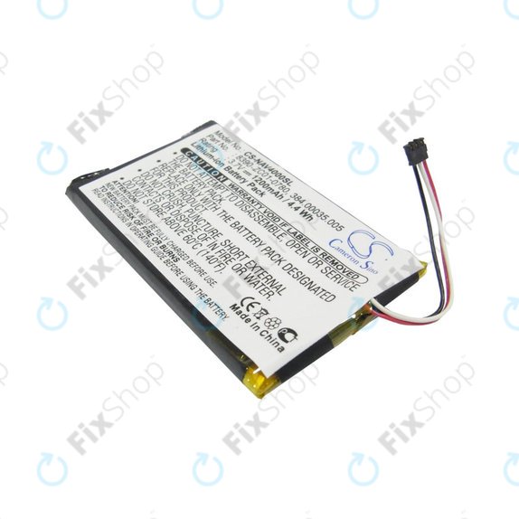 Battery for Navigon 40 Easy, Plus, Premium, 1200mAh, Li-Pol, 3.7V, 8390-ZC01-0780, HQ