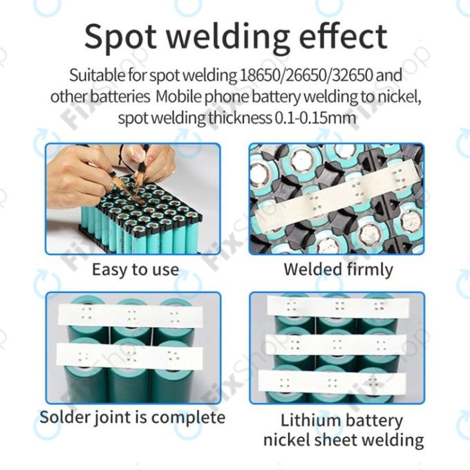Docreate HPSW 5000W - Mini Spot Welding Machine DIY Kit (4000mAh)
