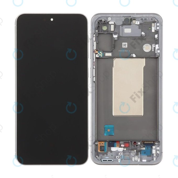Samsung Galaxy A56 A566E - LCD Display + Touch Screen + Frame (Awesome Lightgray) TFT