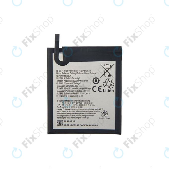 Lenovo K6 K33a48 - Battery BL267 3000mAh