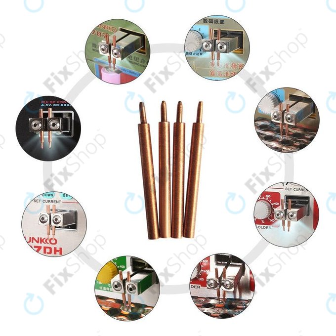 Solder Pin for Welding Machine 737G, 787A, 788H, 709A, 709AD & 797DH (2pcs)