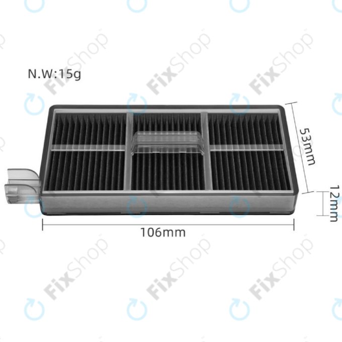 HEPA Filter, 2pcs for Dreame Aqua10 Ultra Roller