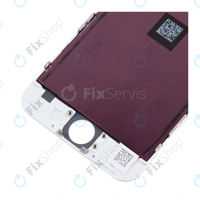 Display for iPhone 6, White, Touch Screen with Frame