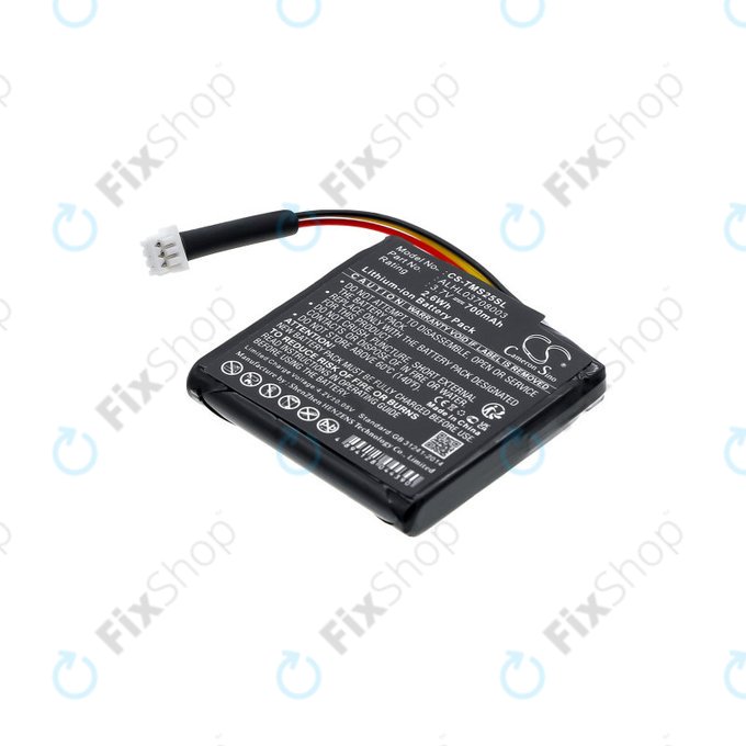 Battery for TomTom Star 20, 700mAh, Li-Ion, 3.7V, ALHL03708003, HQ