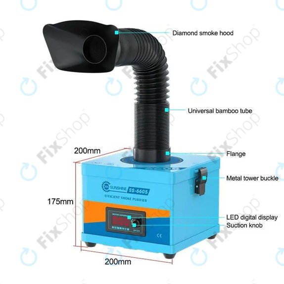 Sunshine SS-6605 - Powerful Smoke Purifier