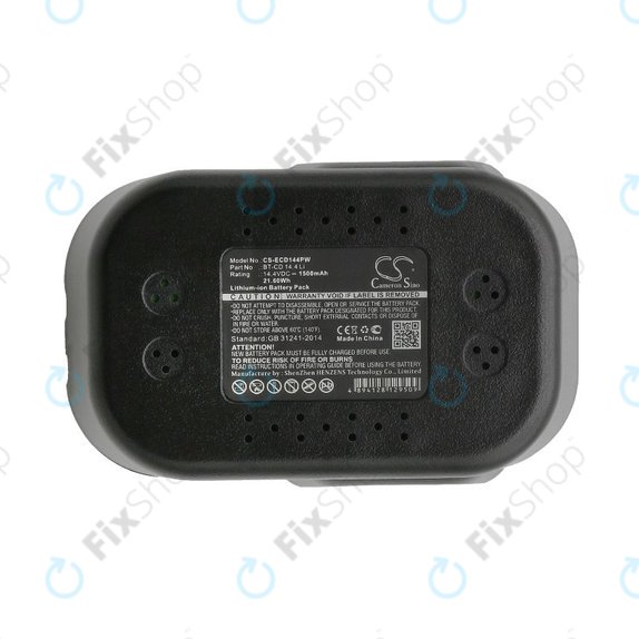 Battery for Einhell BT-CD 14.4 Li, 1500mAh, Li-Ion, 14.4V, BT-CD 14.4 Li, HQ