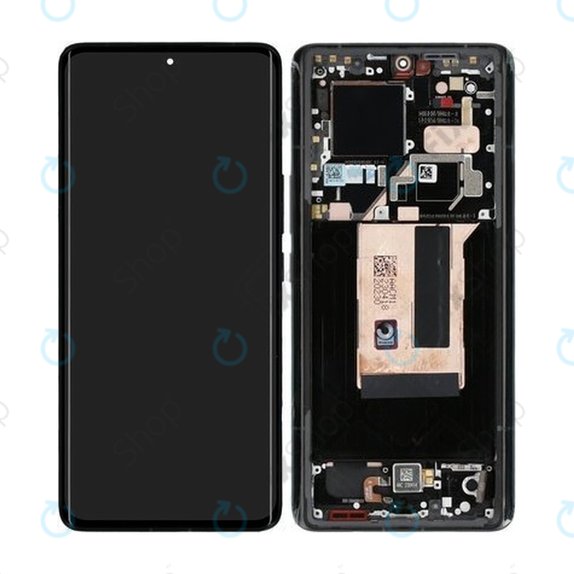 Xiaomi 13 Ultra - LCD Display + Touch Screen + Frame (Black) - 56000600M100 Genuine Service Pack