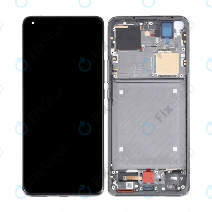 Xiaomi Mi 11 Ultra - LCD Display + Touch Screen + Frame (Ceramic Black) OLED