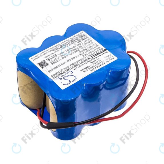 Battery for Zepter LMG-310, 9P-130, 3000mAh, Ni-MH, 10.8V, SA9KR1300SC-3RB, HQ