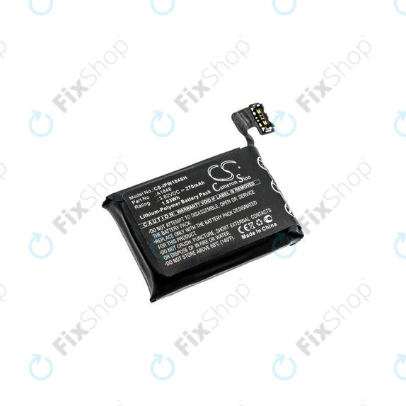 Apple Watch 3 38mm - Battery A1848 (GPS + Cellular Version) 270mAh HQ