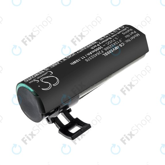 Battery for Ingenico Move 5000, 3000mAh, Li-Ion, 3.7V, F26402376, HQ