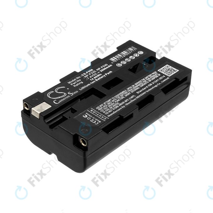 Battery for Feelworld Monitor, Sony UPX-2000, 2000mAh, Li-Ion, 7.4V, NP-F330, NP-F570, HQ