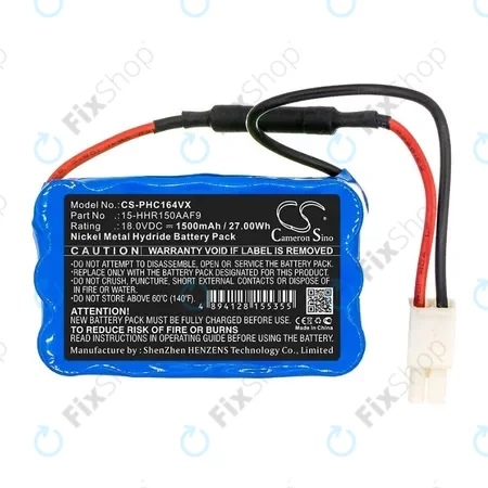 Philips PowerPro Duo - Battery 15-HHR150AAF9 Ni-MH 18.0V 1500mAh HQ