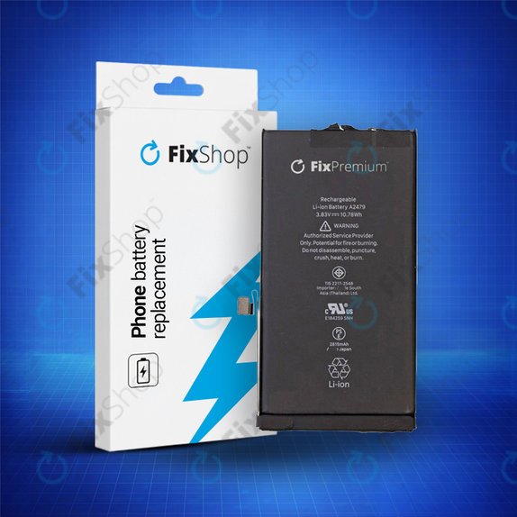 Apple iPhone 12, 12 Pro - Battery 2815mAh FixPremium (10 Pack)