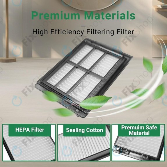 HEPA Filter, 2pcs for iRobot Roomba Plus 505, 507, 405, 4020