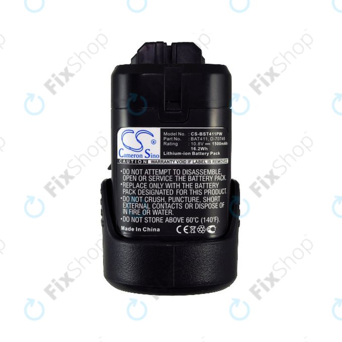 Battery for Bosch GOP 10.8V, 1500mAh, Li-Ion, 10.8V, BAT411, BAT413, HQ