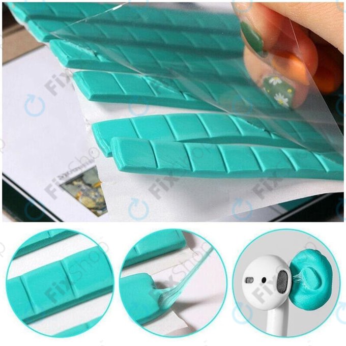 Glue Clay for Phone & Headphone Cleaning (6 Stripes)