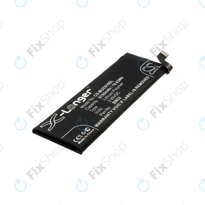Xiaomi Mi Note 10, Mi Note 10 Lite, Mi Note 10 Pro - Battery BM52 5150mAh HQ