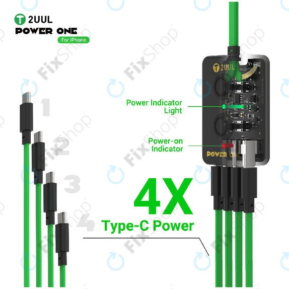 One-Click Power Cable, 2UUL PW09, iPhone 12-16 Pro Max