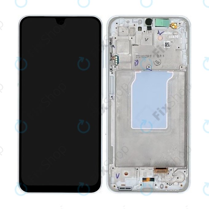 Samsung Galaxy A26 A266E - LCD Display + Touch Screen + Frame (White) - GH82-37049B Genuine Service Pack