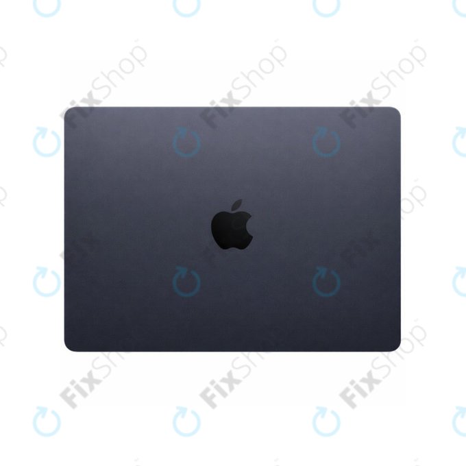 LCD display for MacBook Air 13", A3113 (2024), with front glass and cover, Midnight, 661-40281, Genuine Apple