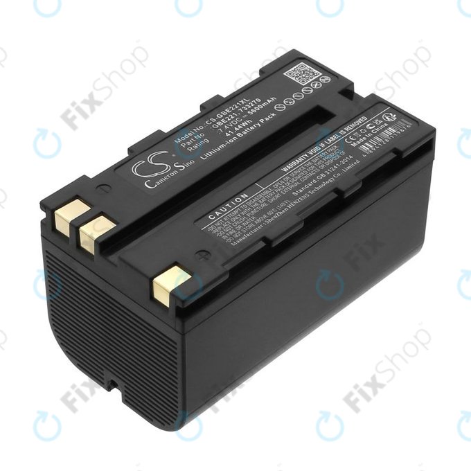 Battery for Geomax Stonex R6, Zoom 35, 5600mAh, Li-Ion, 7.4V, ZBA200, HQ