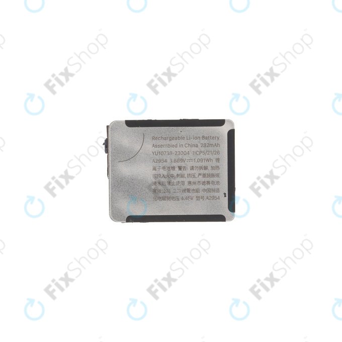 Battery for Apple Watch 9 41mm, 282mAh, A2954, Refurbished