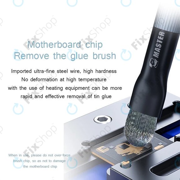 Mechanic - Steel Brush for PCB/BGA Cleaning IC Pads & Adhesive Removal