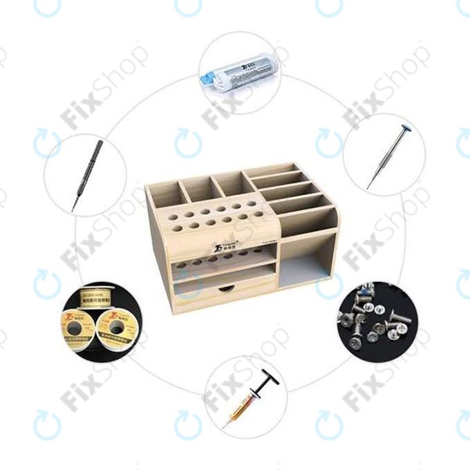 Tool Guide - Wooden Storage Box
