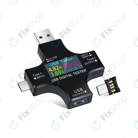 Eversame 2in1 - USB Digital Tester (with USB-C & USB 3.0)