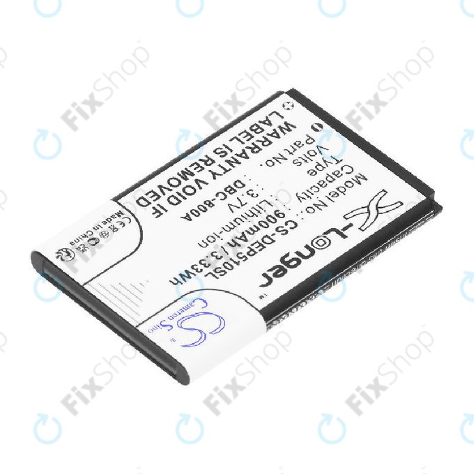 Battery for Doro 1360, 900mAh, Li-ion, 3.7V, DBC-800A, HQ