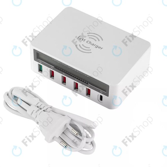 WLX-818F USB Service Charging Station with USB 3.0 and USB-C