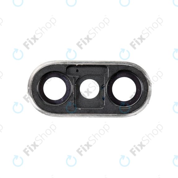 Apple iPhone XS Max - Camera Lens + Frame (Silver)