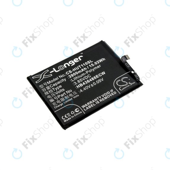 Battery for Huawei Mate 10 Lite, Honor View 20, 3900mAh, Li-Pol, 3.85 V, HB436486ECW, HQ