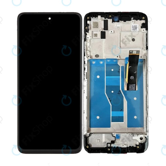 Motorola Moto G82 5G XT2225 - LCD Display + Touch Screen + Frame (Meteorite Gray) OLED