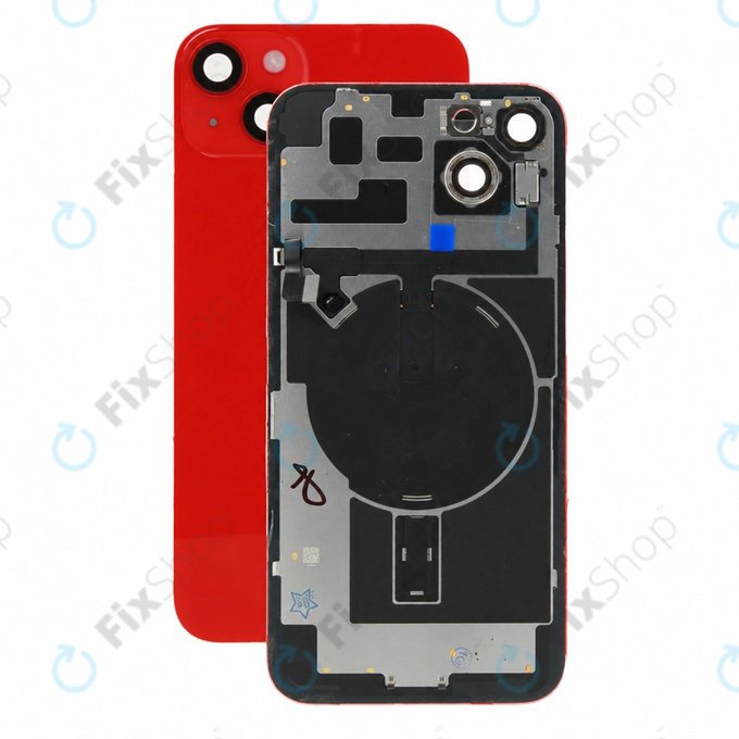 Rear Housing Glass for iPhone 14 Plus, (PRODUCT)RED, Pulled A