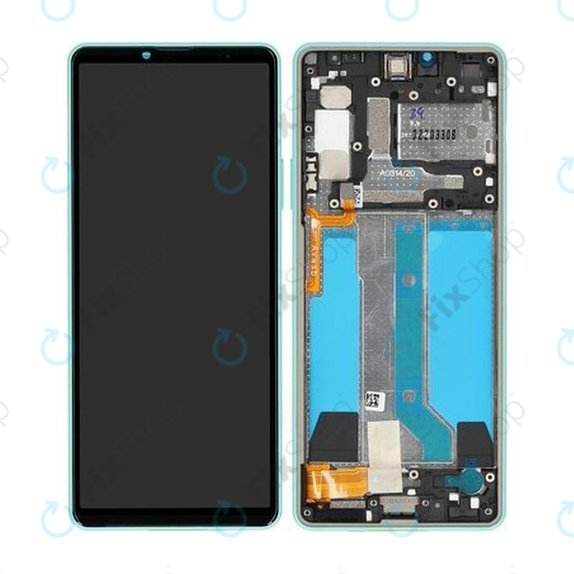 Sony Xperia 10 IV XQCC54 - LCD Display + Touch Screen + Frame (Mint) - A5047175A Genuine Service Pack