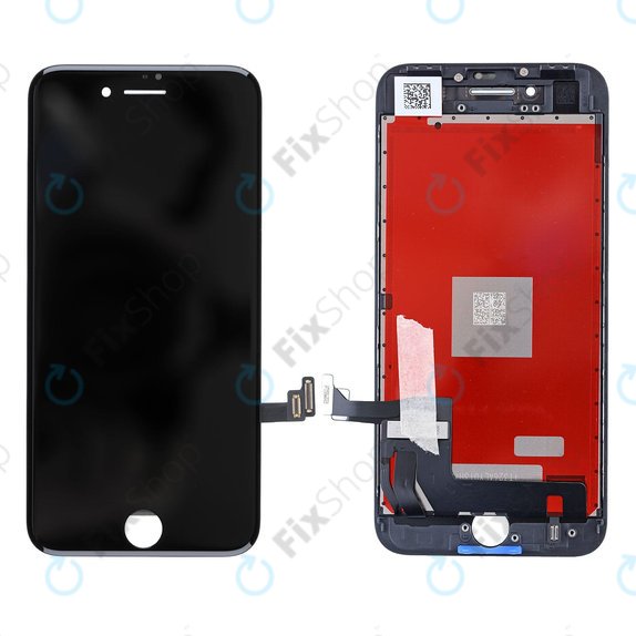 Display for iPhone 8, SE (2020), SE (2022), Black, Touch Screen with Frame, Refurbished