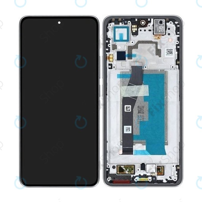 Xiaomi 14T - LCD Display + Touch Screen + Frame (Titan Gray) - 5600040N12A00 Genuine Service Pack