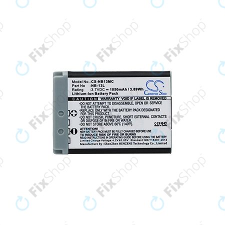 Canon Powershot G5X, G7X, G7X M2, G7X M3, G9X, G9X M2, PowerShot