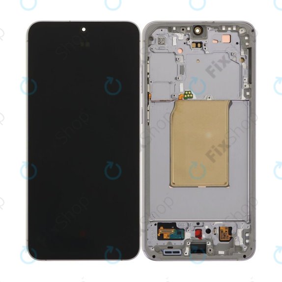 Samsung Galaxy S25 FE - LCD Display + Touch Screen + Frame (Jetblack) OLED