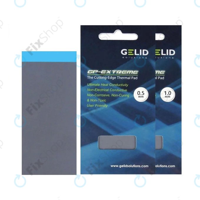 Thermal pad GELID GP-Extreme, 12 W/mK, 80 × 40 × 0.5mm