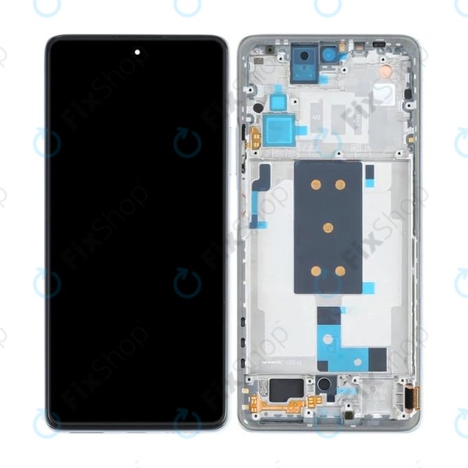 Xiaomi 11T, 11T Pro - LCD Display + Touch Screen + Frame (Celestial Blue) OLED