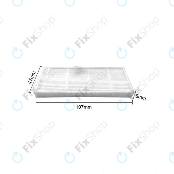 Dust Filter, 2pcs for Xiaomi Viomi S9, Lydsto R1, Proscenic M7 Pro, M8 Pro