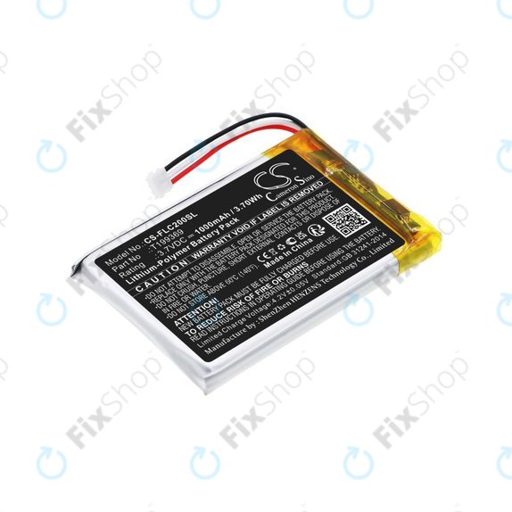 Battery for FLIR C2, C3, 1000mAh, Li-Pol, 3.7V, T199369, HQ