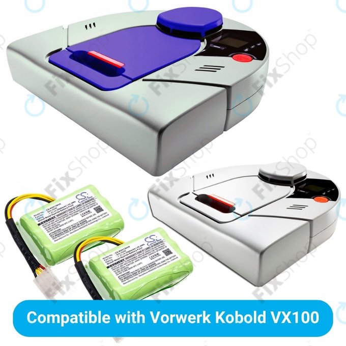 Vorwerk Kobold VX100 - Battery Pack 945-0006 Ni-MH 7.2V 3500mAh HQ